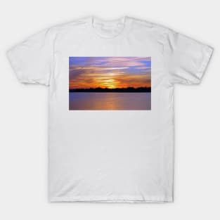 Orange & Blue Sunset T-Shirt